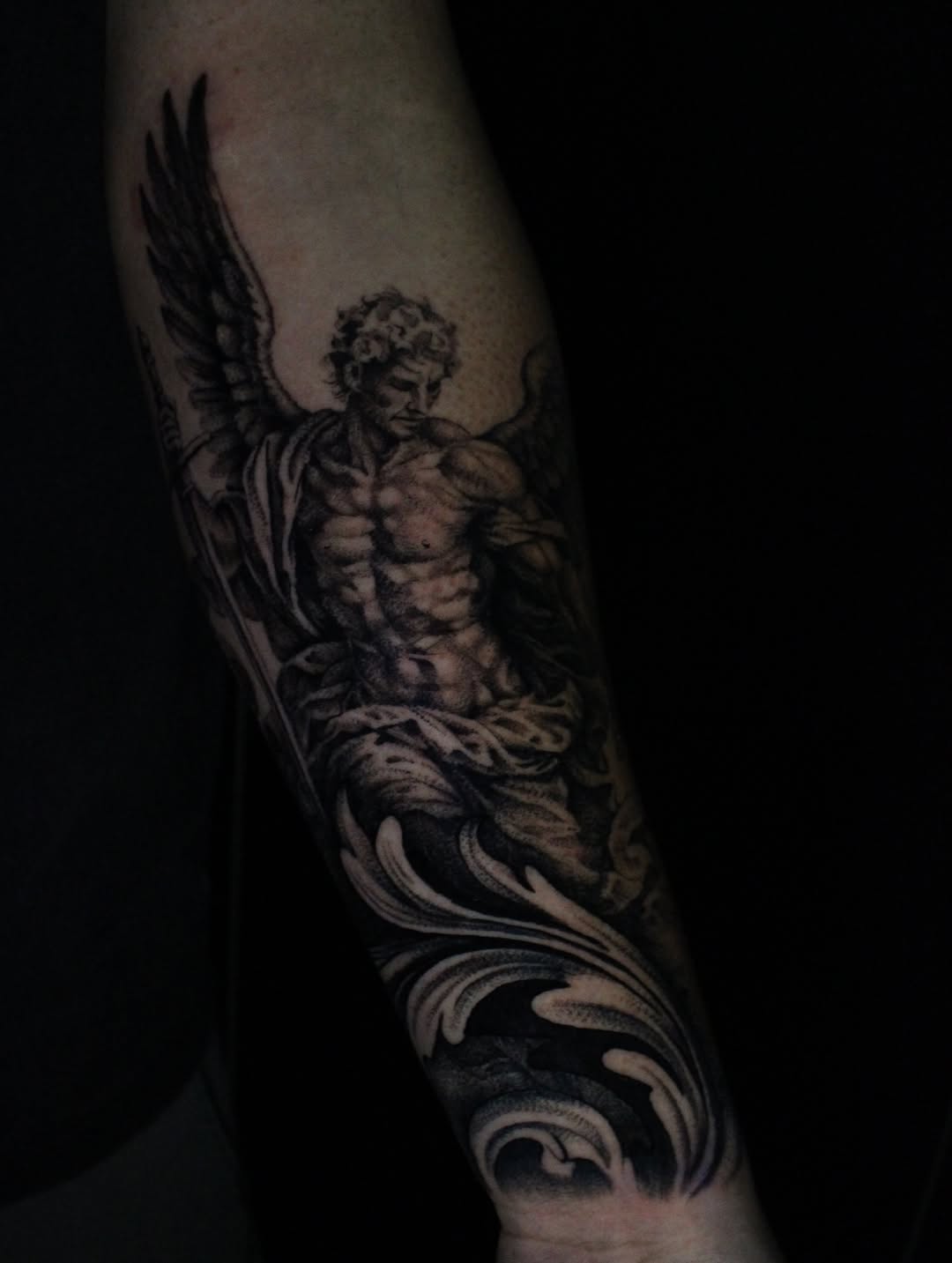 Tattoo by @bennofficial.tt — realism, black_and_grey
