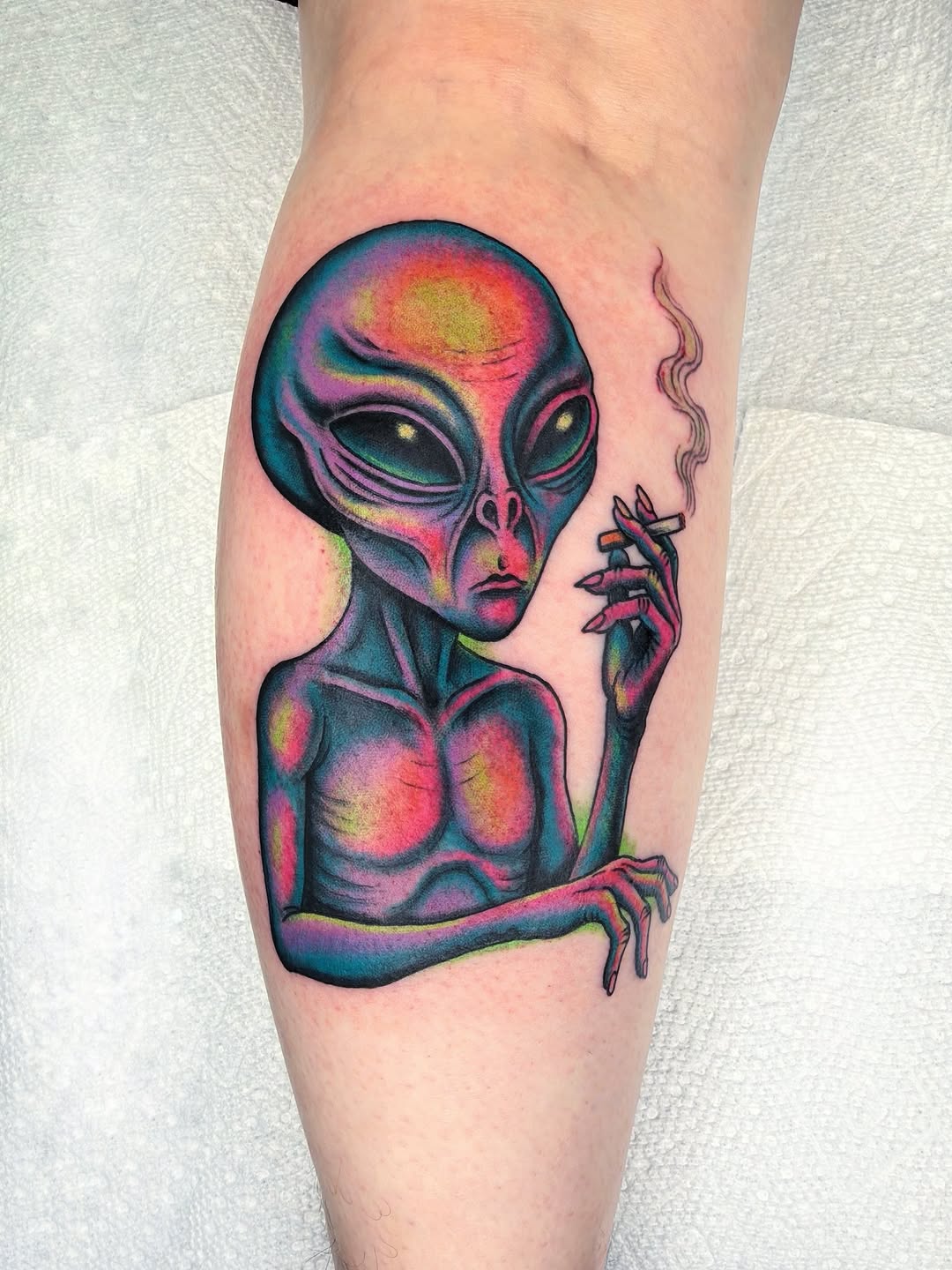 Tattoo by @randyconnertattoo — realism, black_and_grey