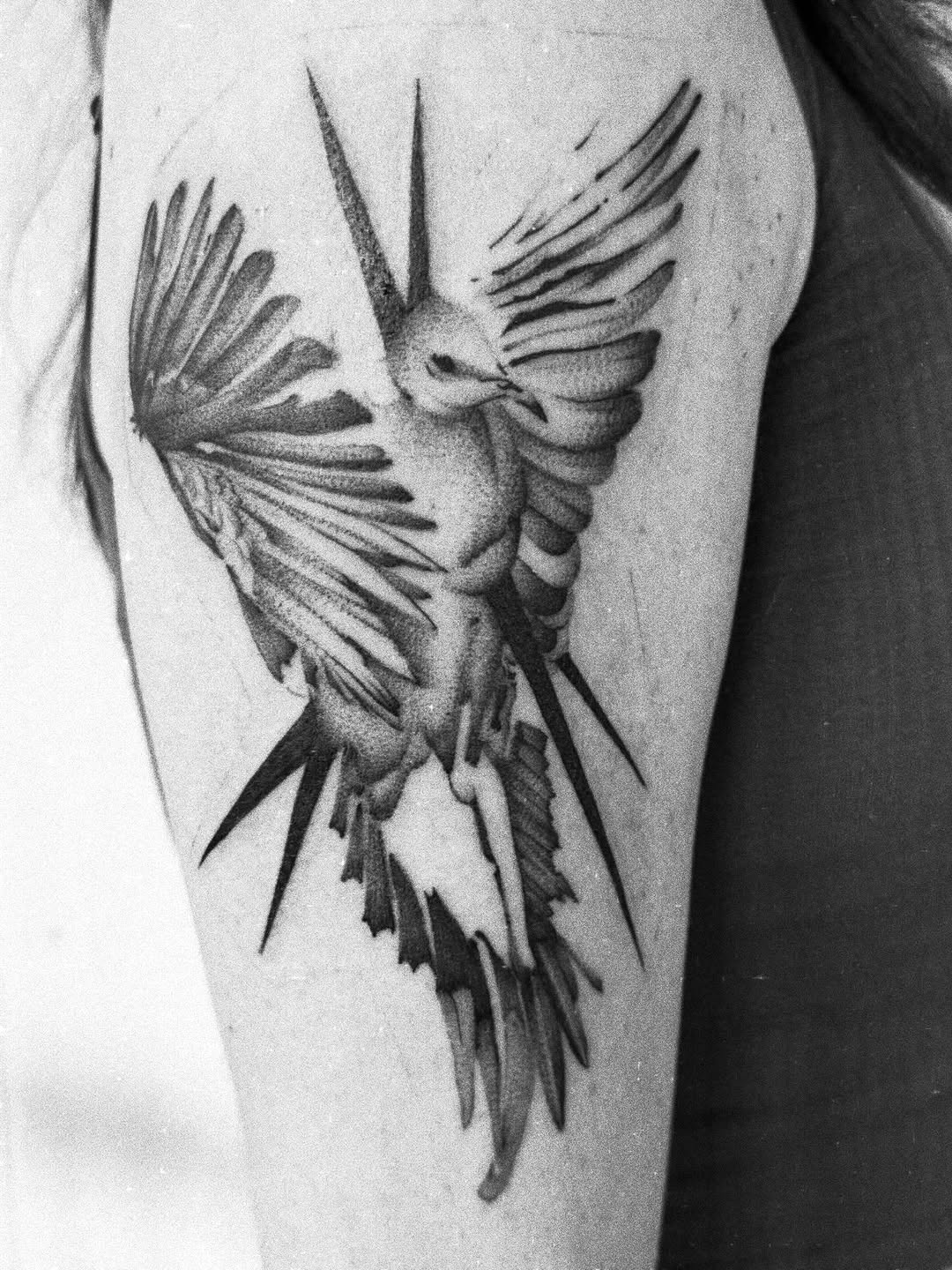 Tattoo by @polarizedbaby — realism, black_and_grey