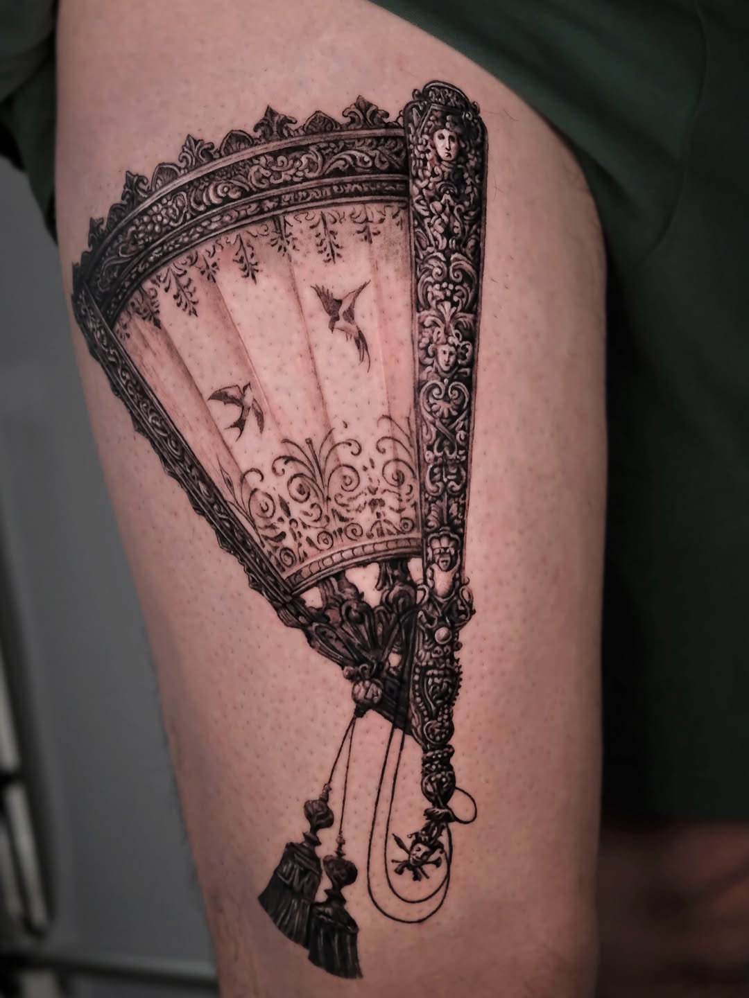 Tattoo by @da.an_tattooer — black_and_grey, realism