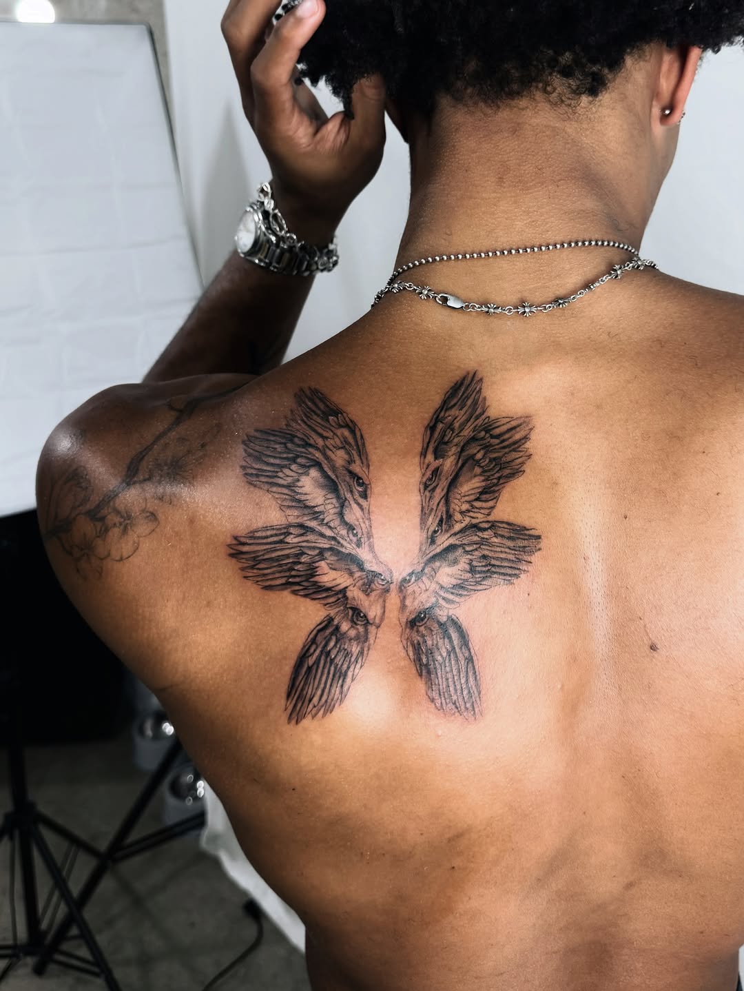 Tattoo by @inkedbykell — black_and_grey, illustrative