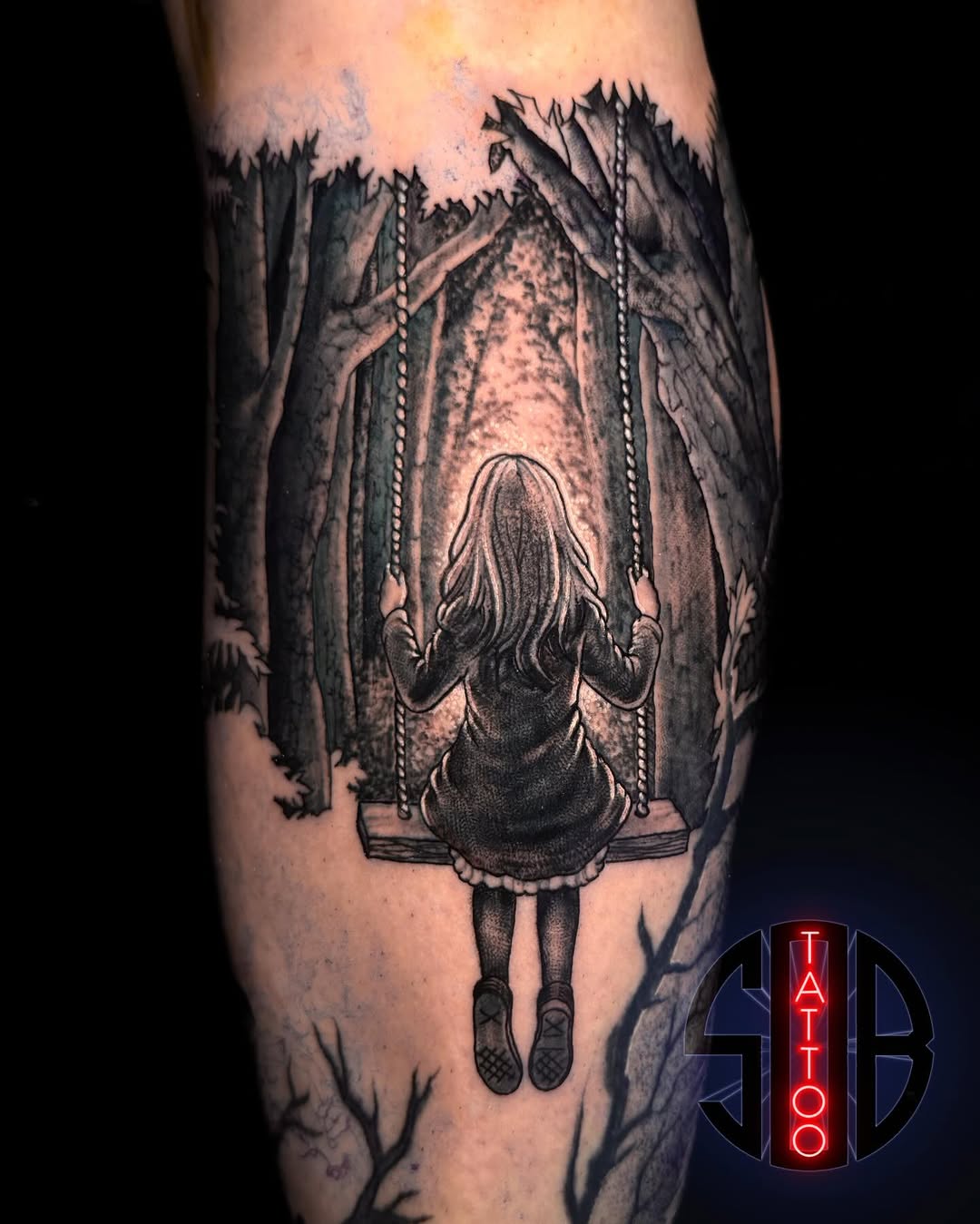 Tattoo by @sobtattoo β black_and_grey, illustrative