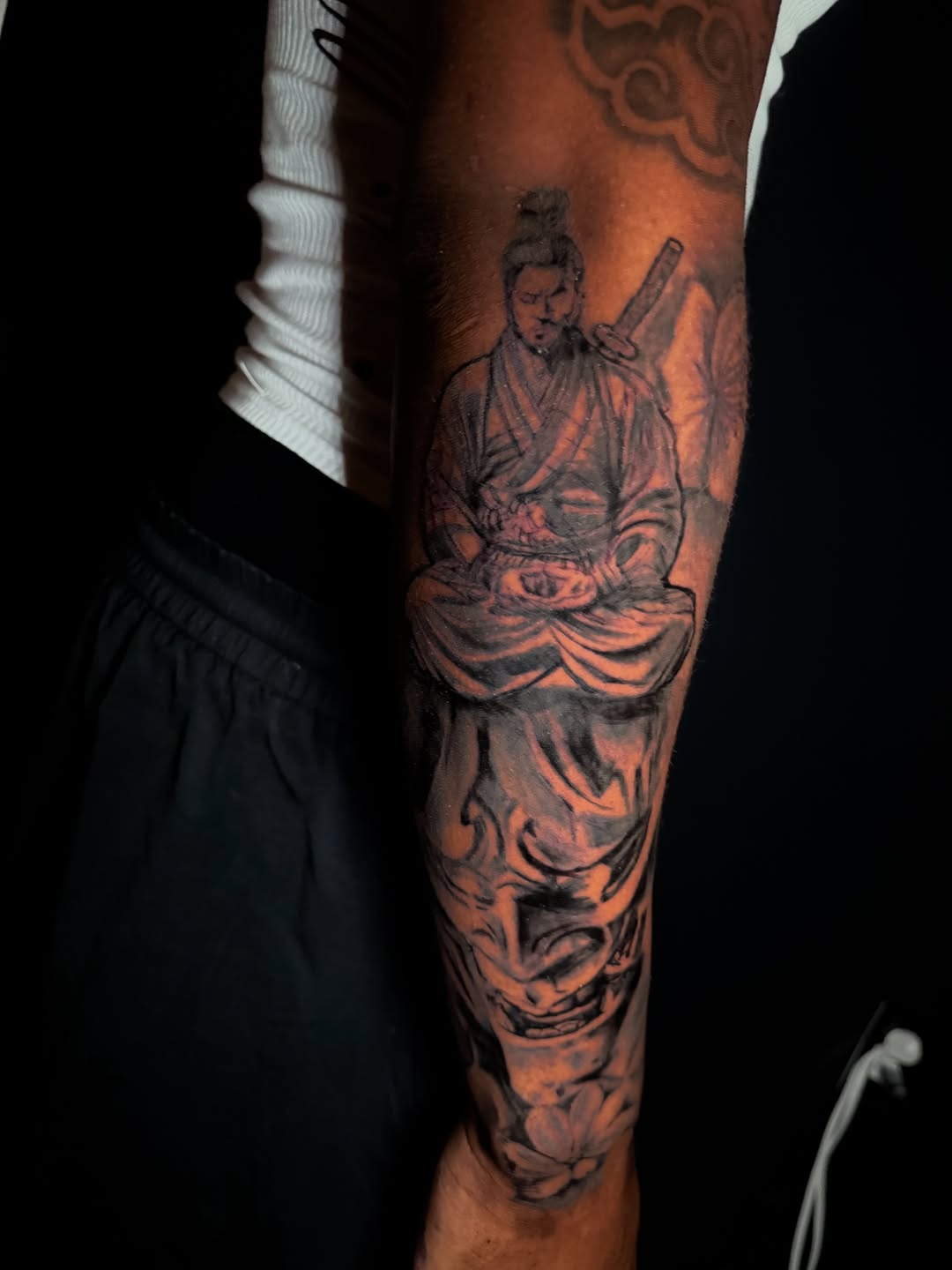 Tattoo by @misfitink — japanese_irezumi, black_and_grey