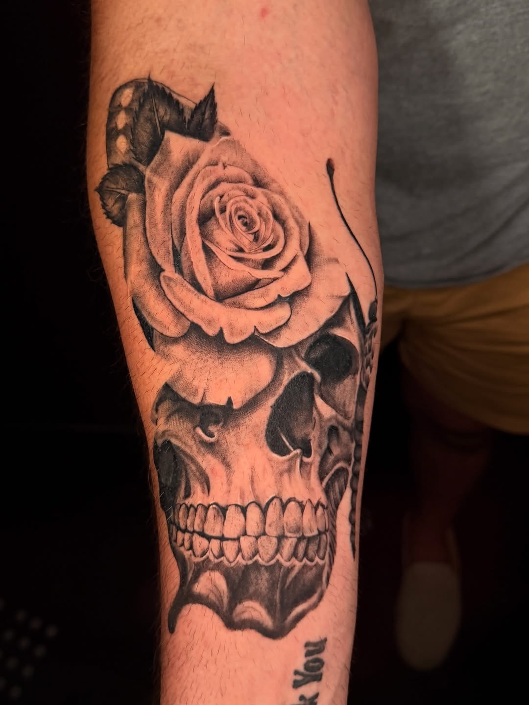 Tattoo by @xtina.inks — realism, black_and_grey