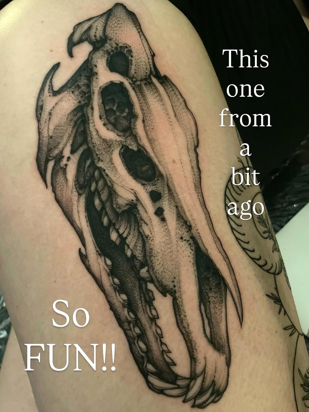 Tattoo by @jacobkearney — black_and_grey, illustrative