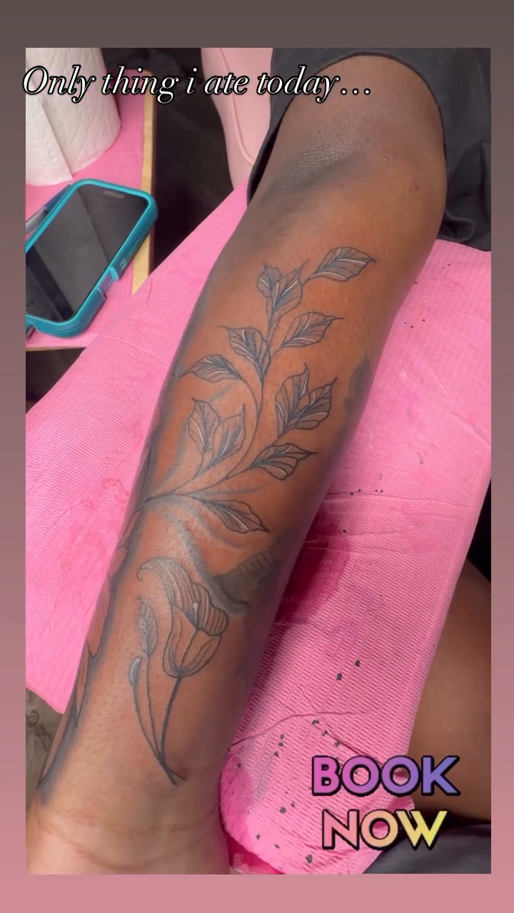Tattoo by @tattedbylayy β illustrative, black_and_grey