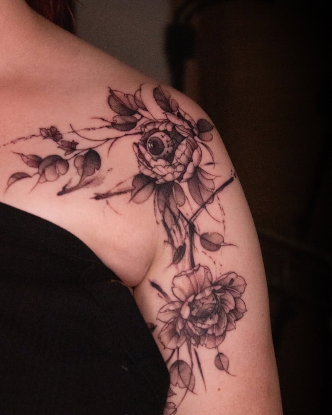 Tattoo by @11j.tatt — black_and_grey, realism