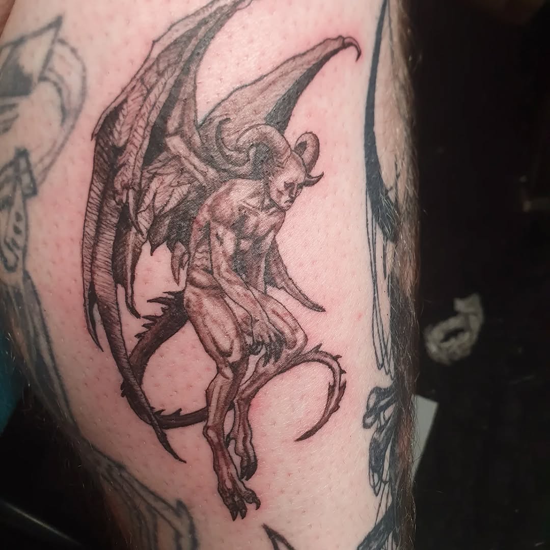 Tattoo by @artful_ink_permanently_yours โ dark_realism