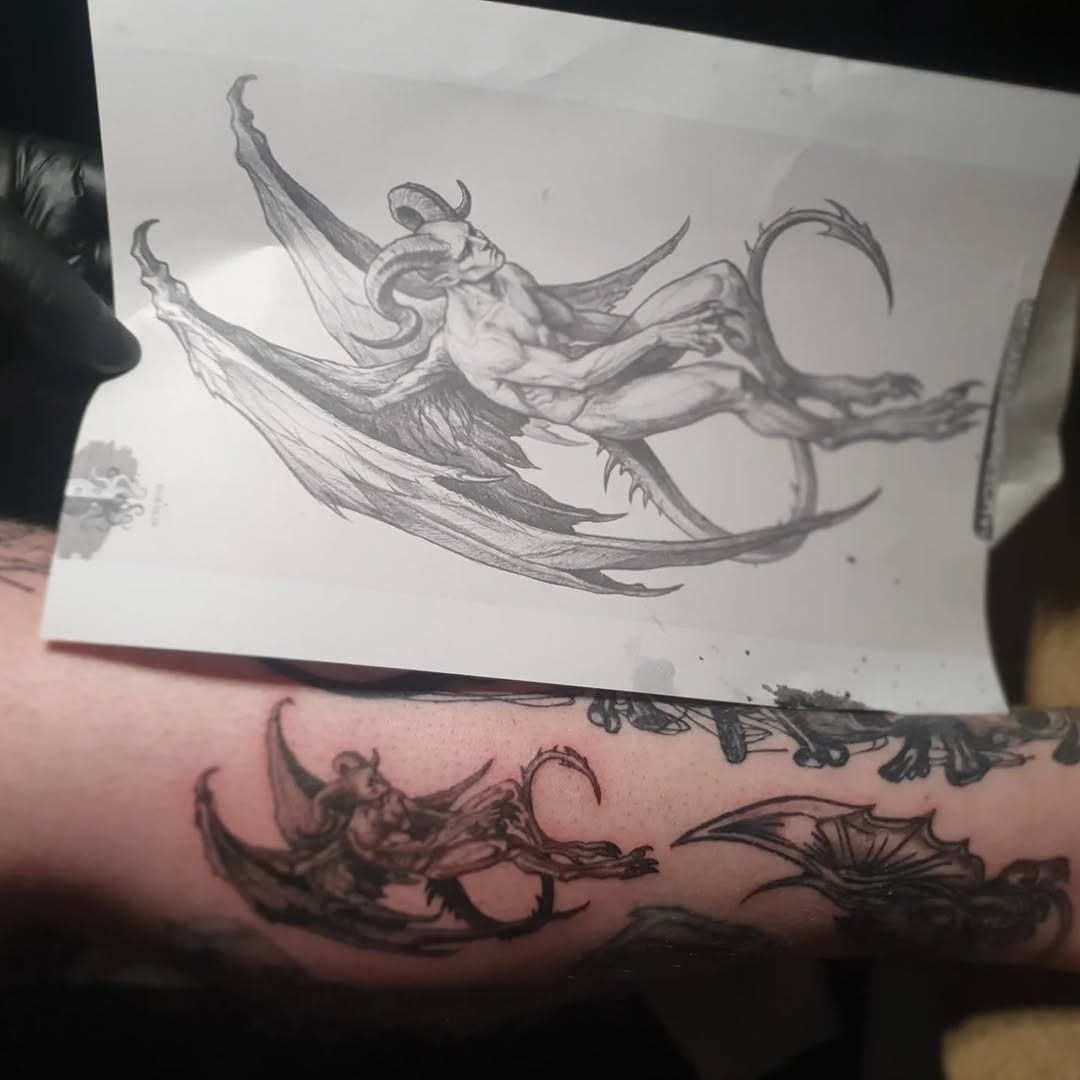 Tattoo by @artful_ink_permanently_yours โ dark_realism