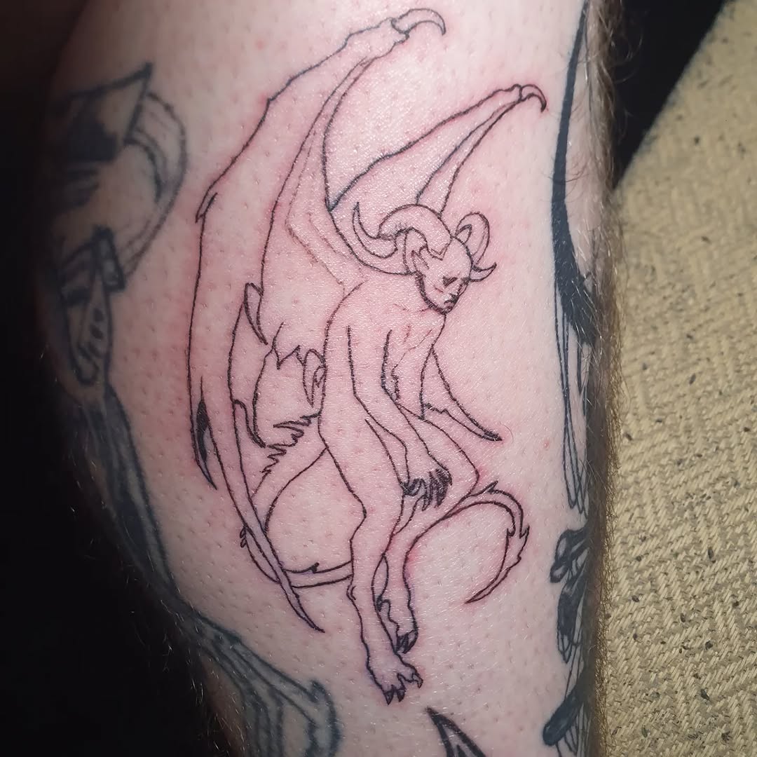 Tattoo by @artful_ink_permanently_yours โ black_and_grey