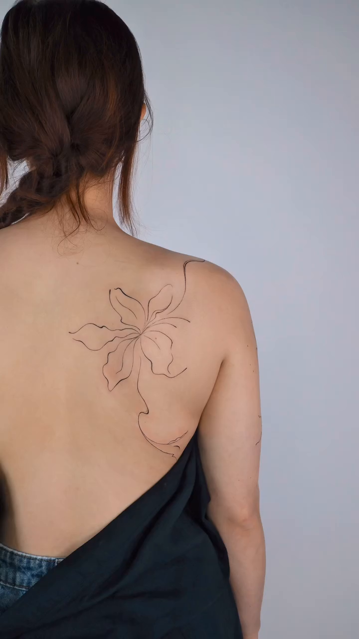Tattoo by @fineline.misty — fine_line