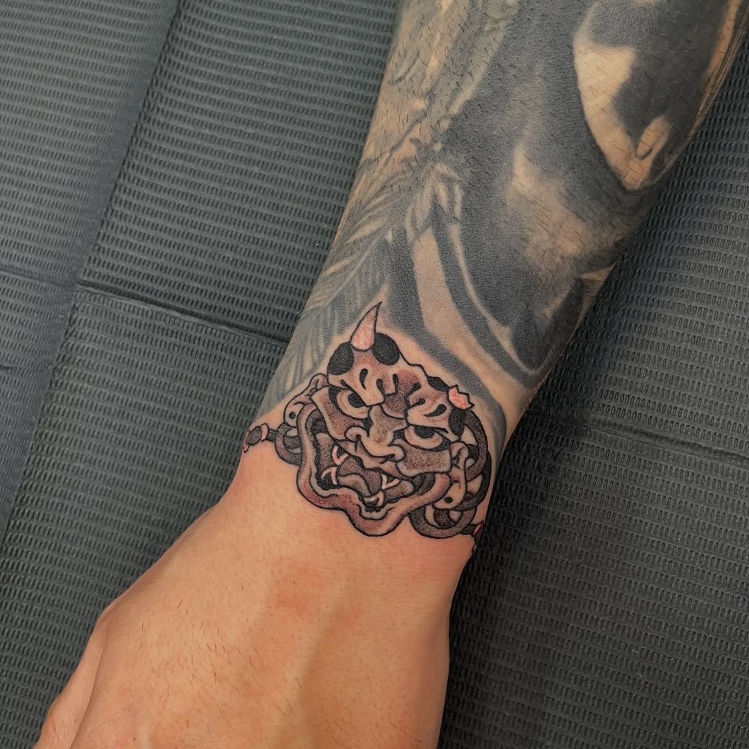 Tattoo by @jakeriveratattoo — japanese_irezumi, black_and_grey