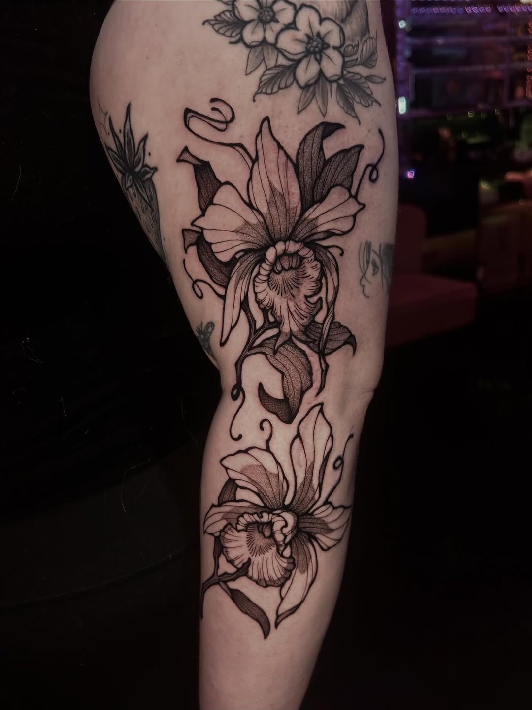 Tattoo by @petaltattoo — black_and_grey, illustrative