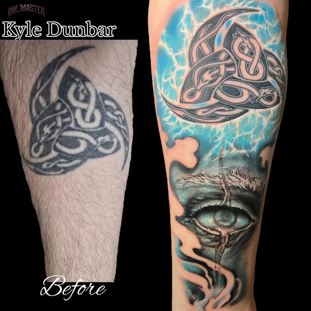 Tattoo by @inkbykyledunbar — realism, black_and_grey