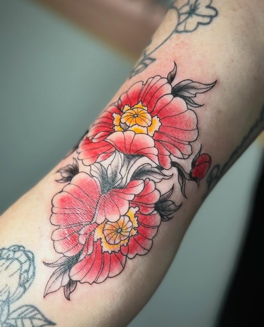 Tattoo by @a.michellearts — japanese_irezumi, illustrative