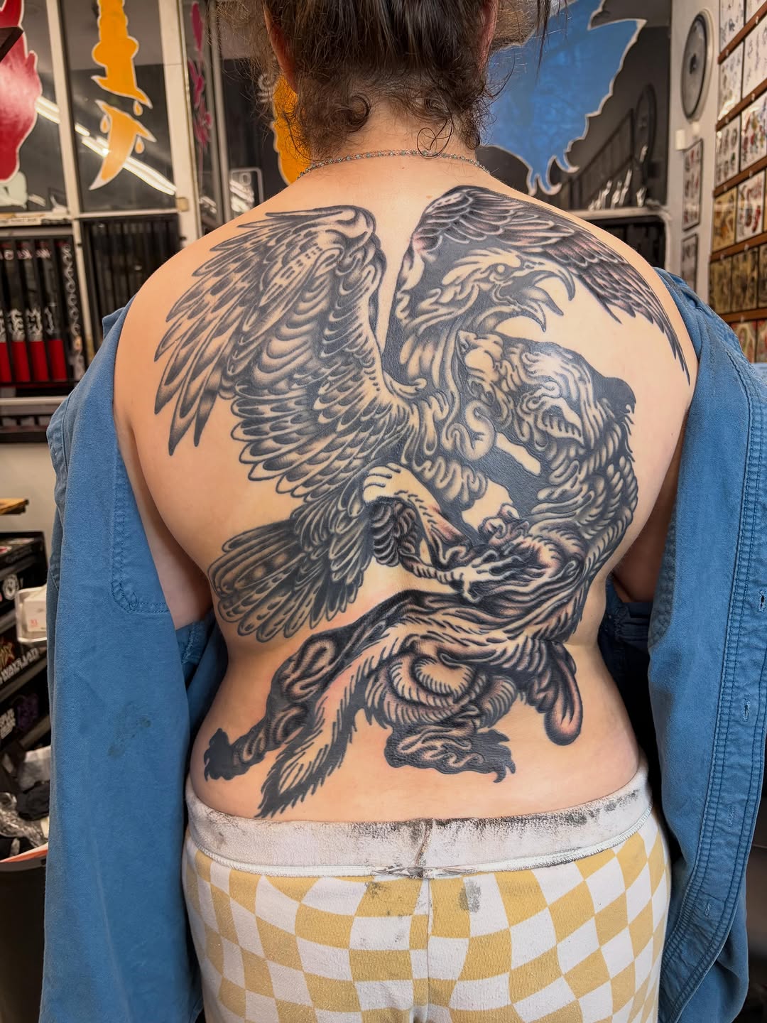 Tattoo by @crust_king — black_and_grey, realism