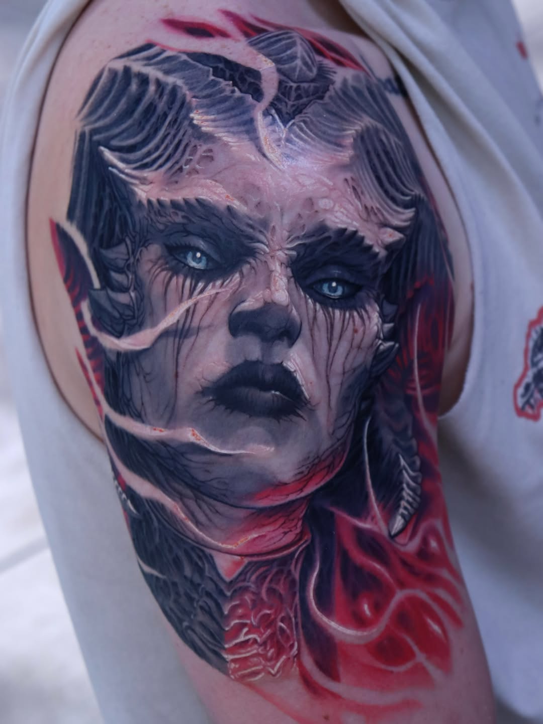 Tattoo work at Evergreen Tattoo Invitational 2026