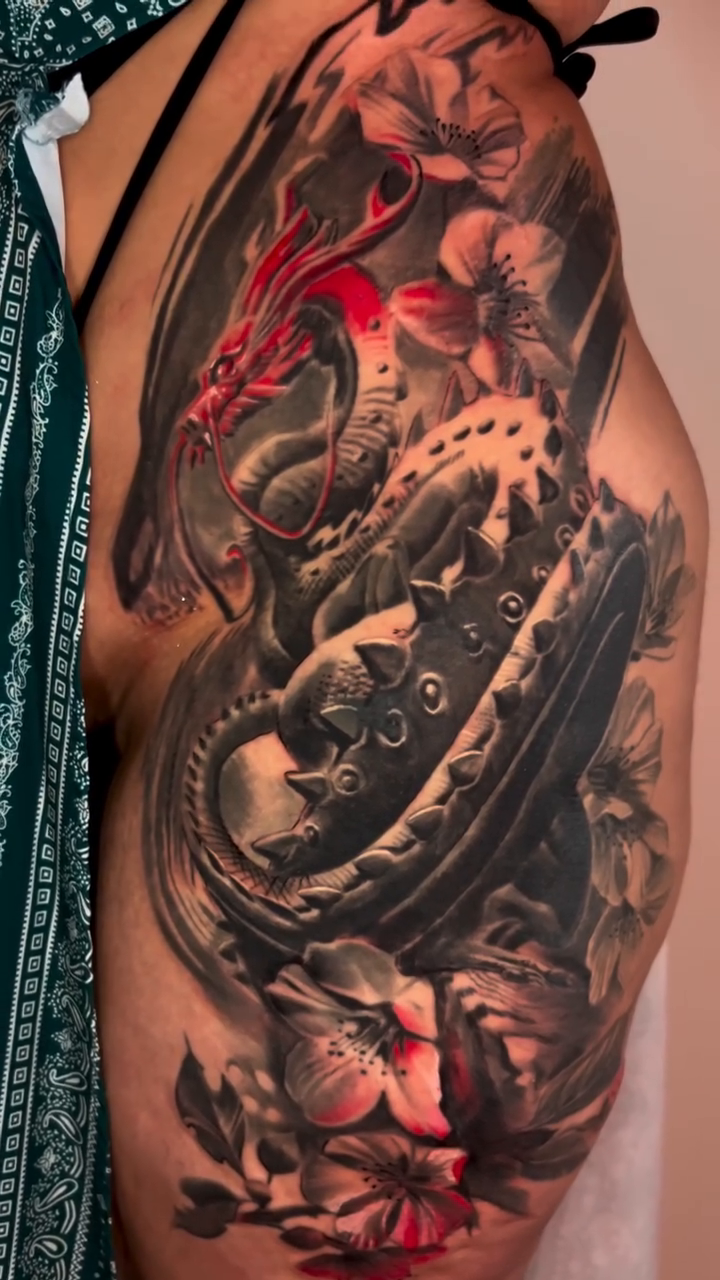 Tattoo by @ianhillart — japanese_irezumi, realism
