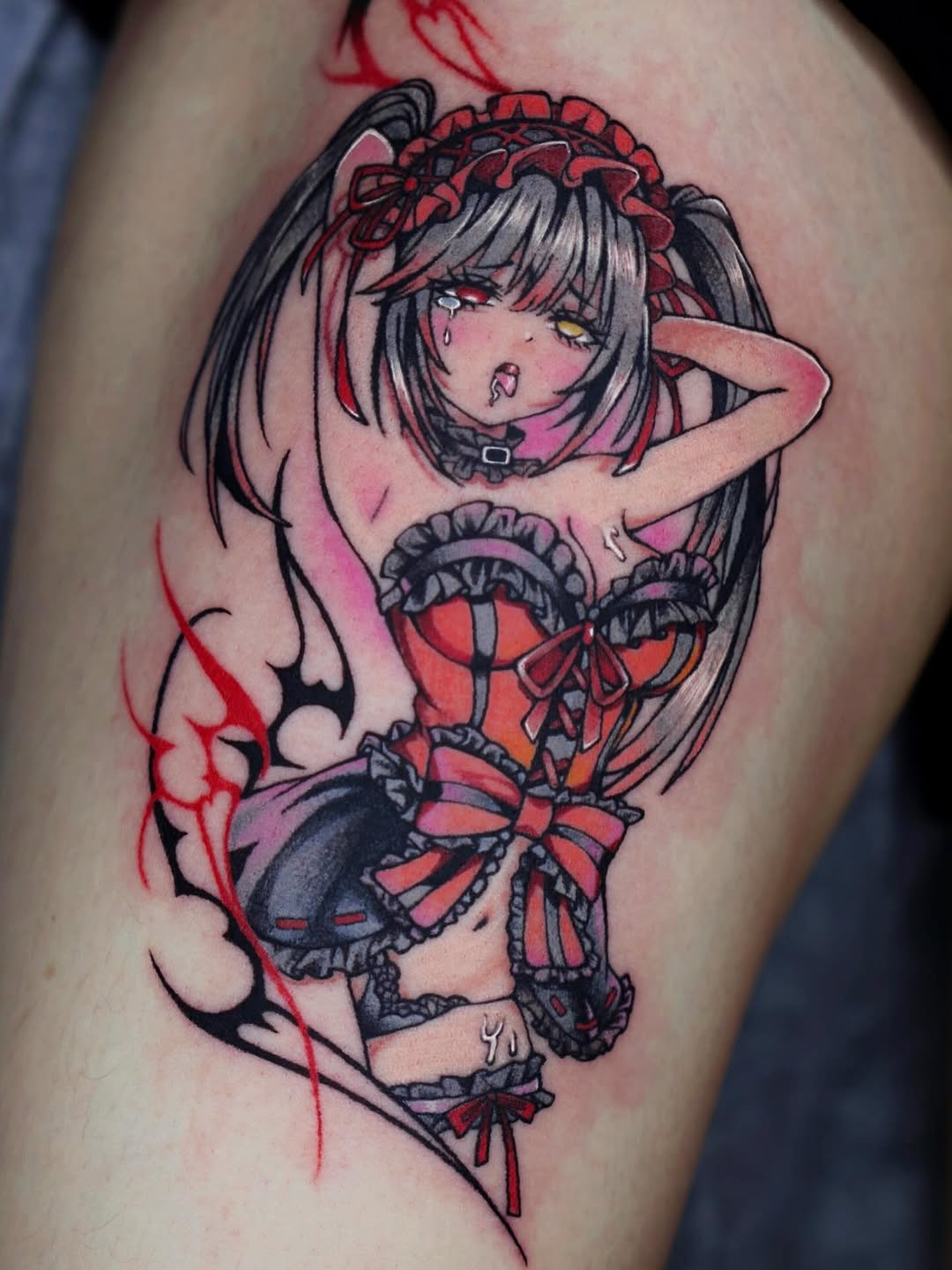 Tattoo by @kill.sweetie — anime