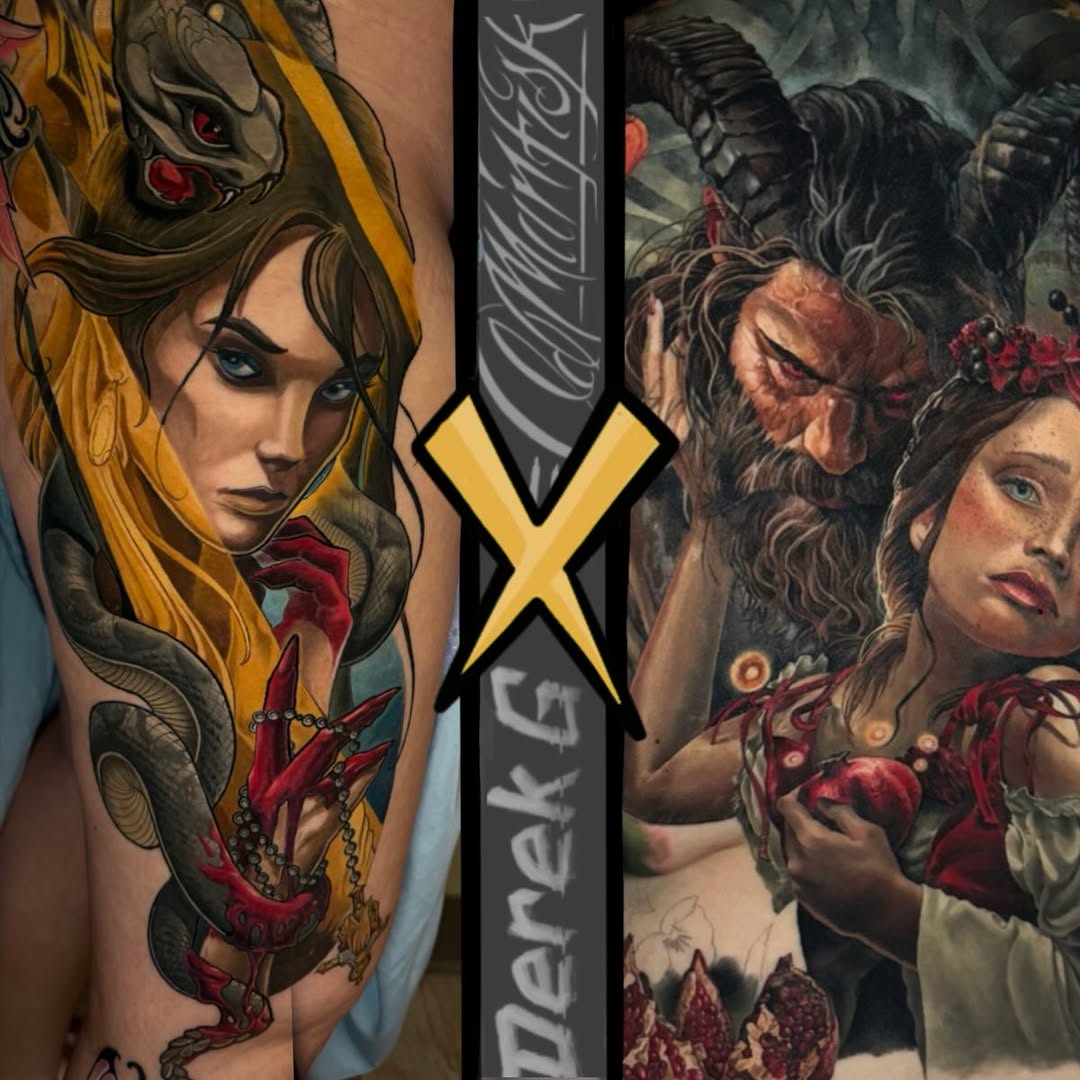 Tattoo by @derekgtattoos — realism, dark_realism