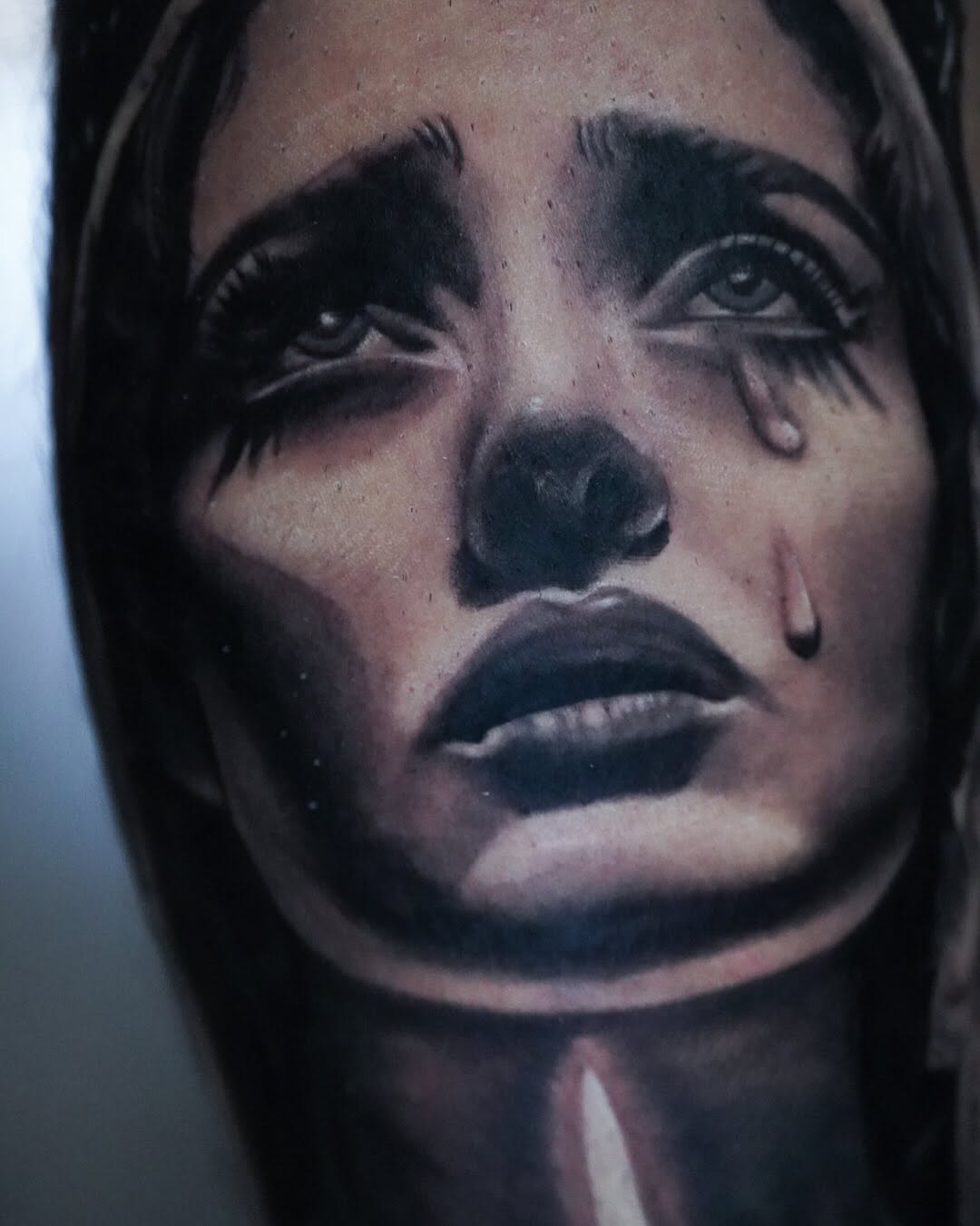 Tattoo by @nonametattoolv — realism, black_and_grey