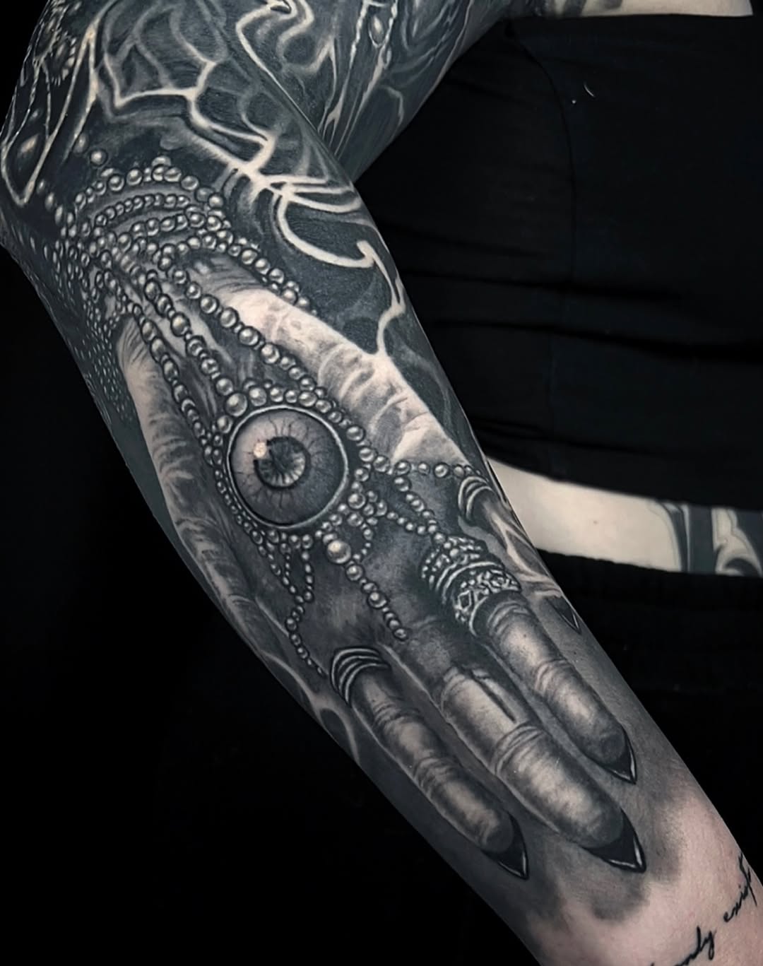 Tattoo by @drawingdeadart โ black_and_grey, realism