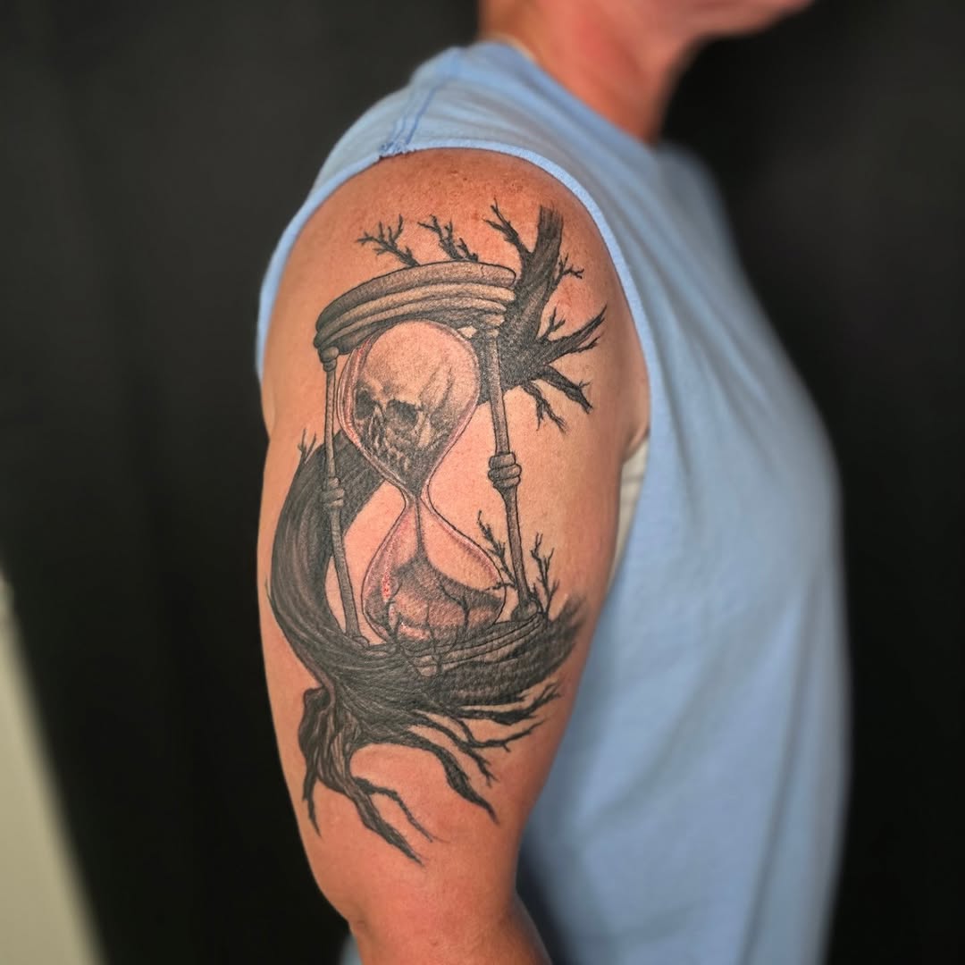 Tattoo by @karencaintattoos — dark_realism