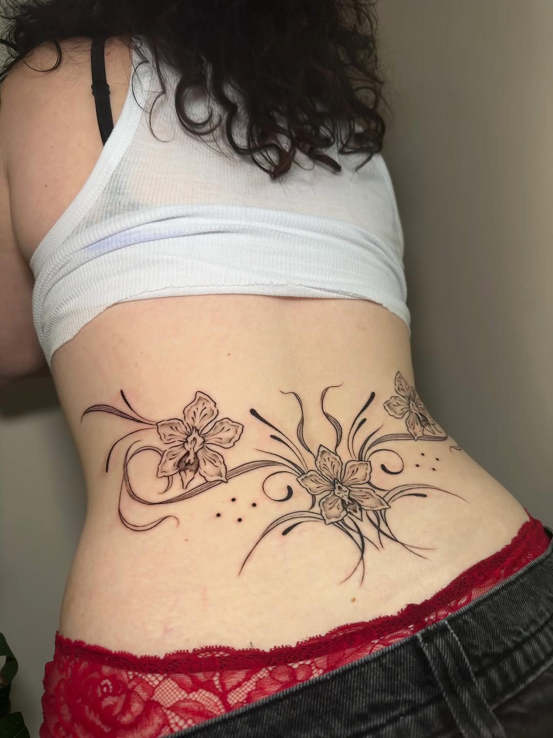 Tattoo by @honeylucktattoo — illustrative, fine_line