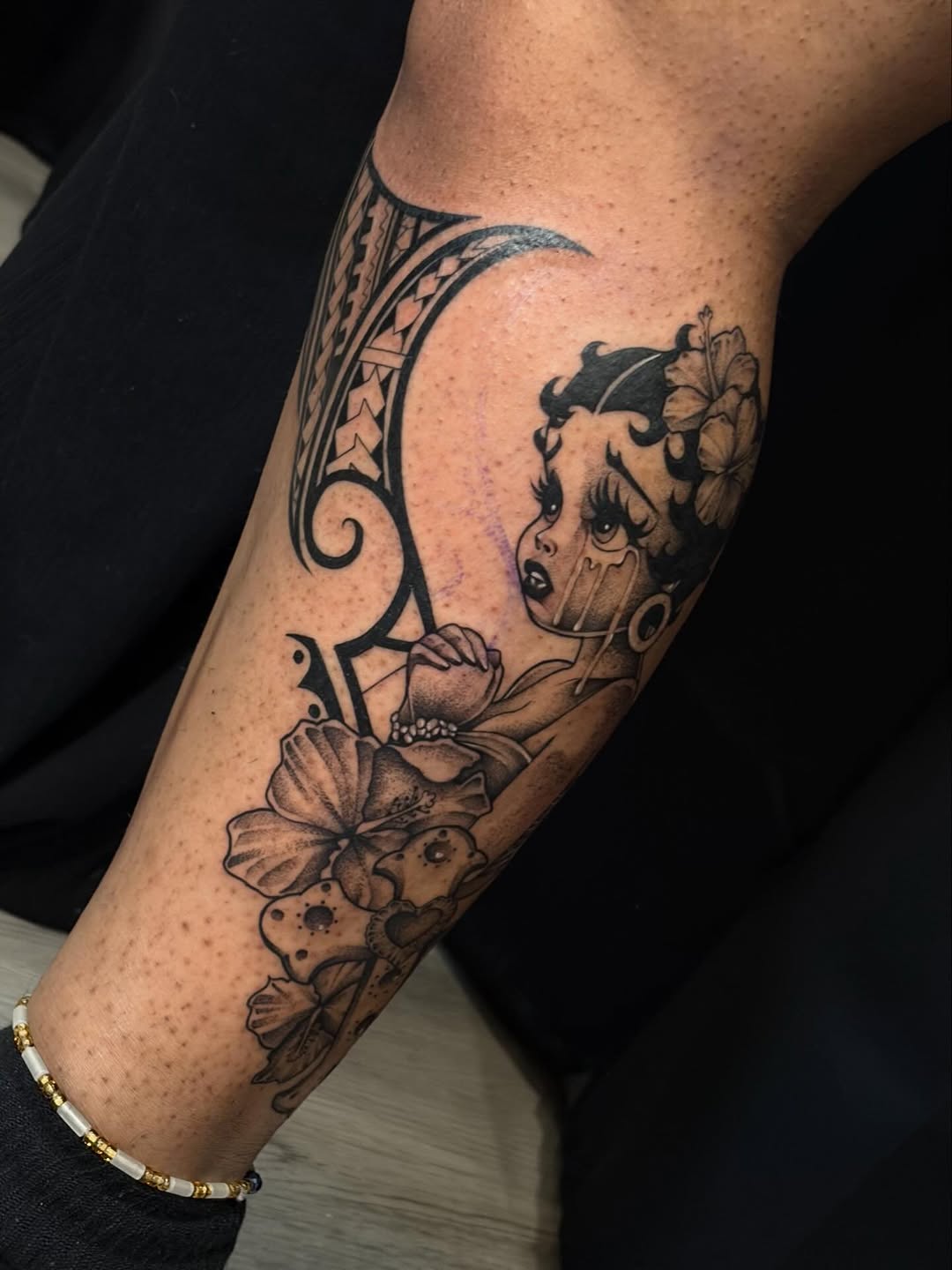 Tattoo by @auraink.studio β black_and_grey, tribal