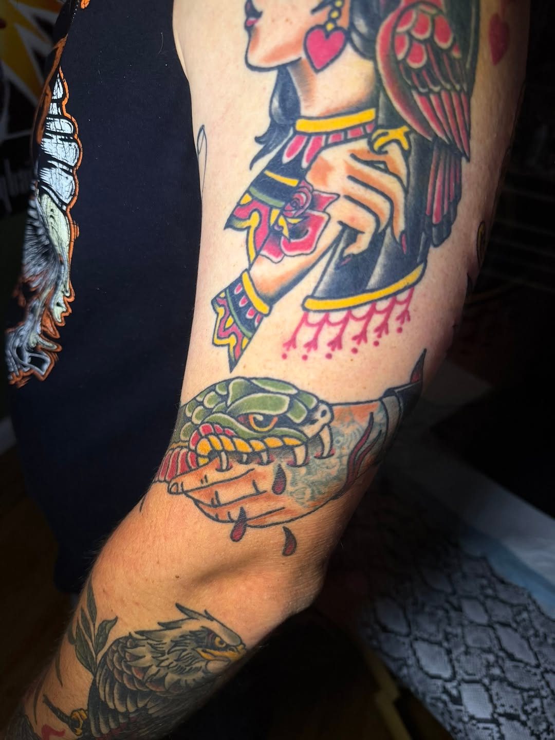 Tattoo by @coreybaileyart — american_traditional