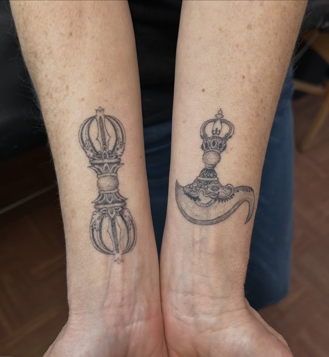 Tattoo by @piccolino_tattoo — black_and_grey