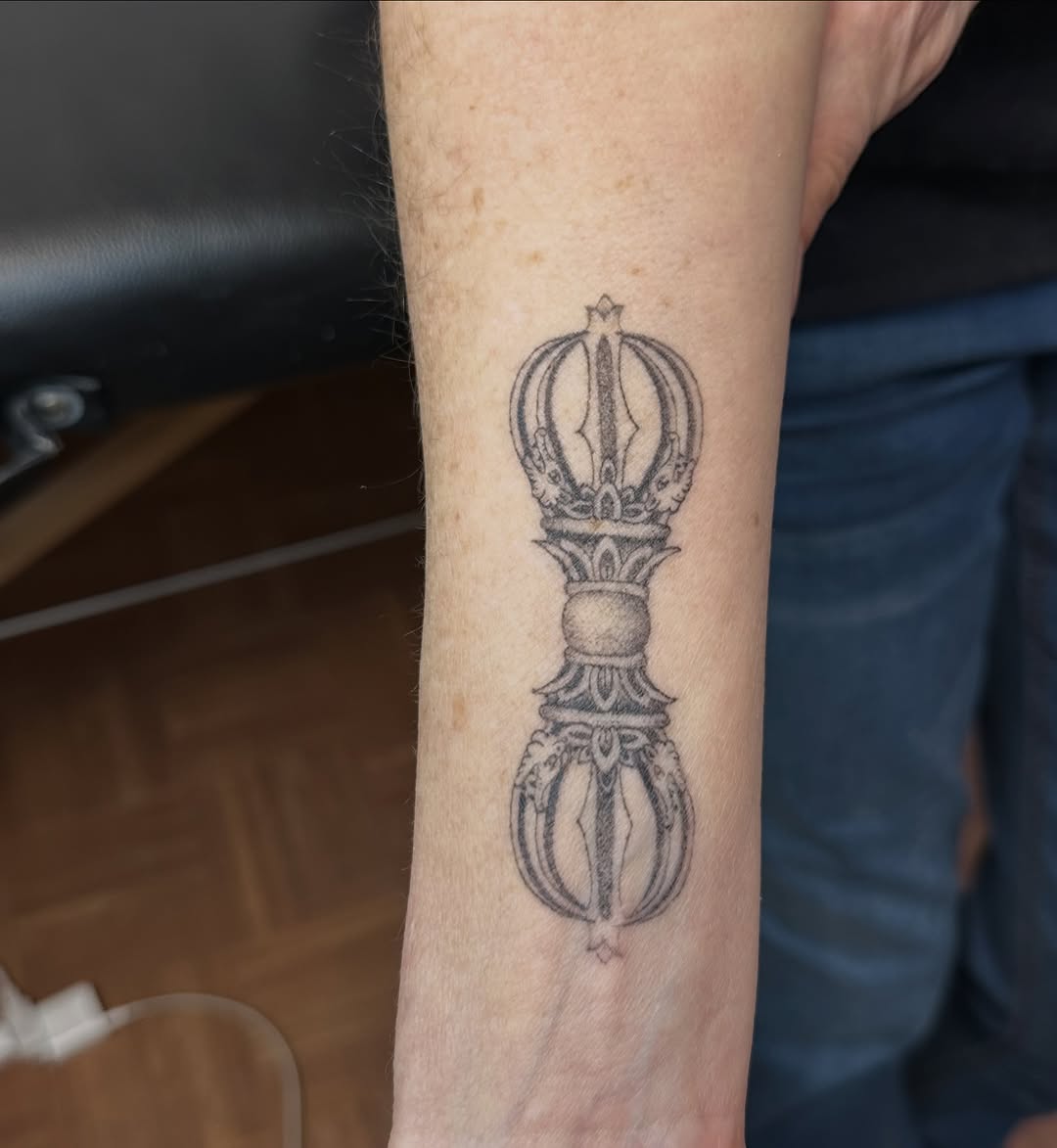 Tattoo by @piccolino_tattoo — black_and_grey