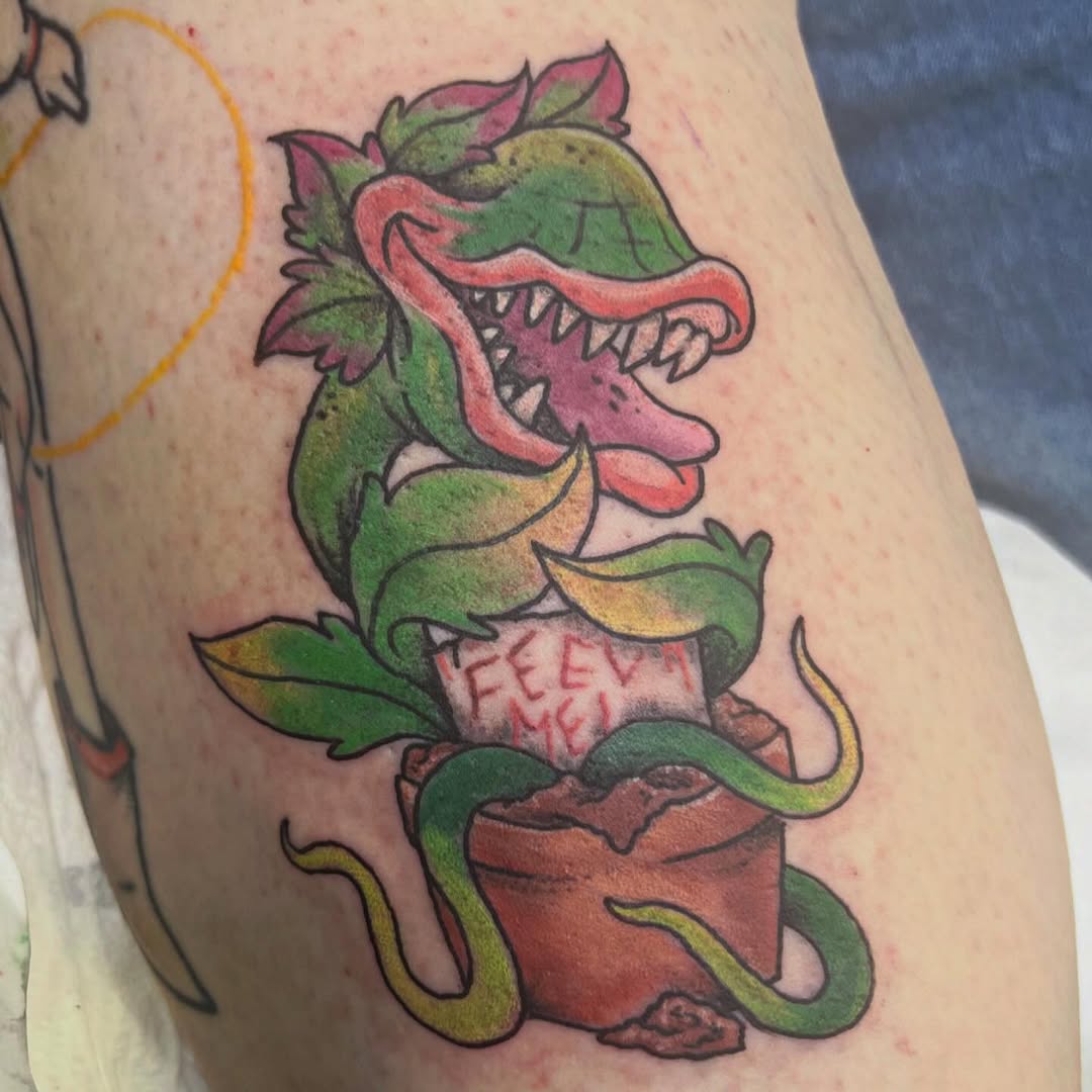 Tattoo by @acampart — new_school