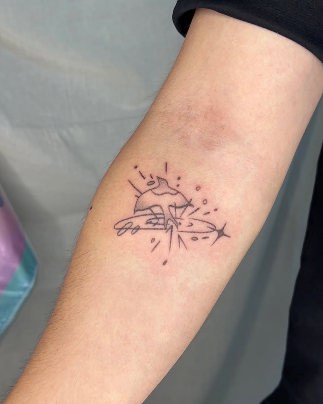 Tattoo by @nightynight_tattoo โ fine_line, sketch