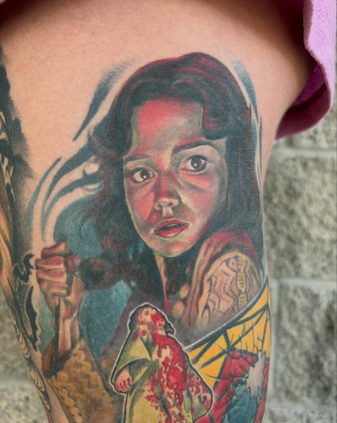 Tattoo by @tf_tattoos — realism, dark_realism