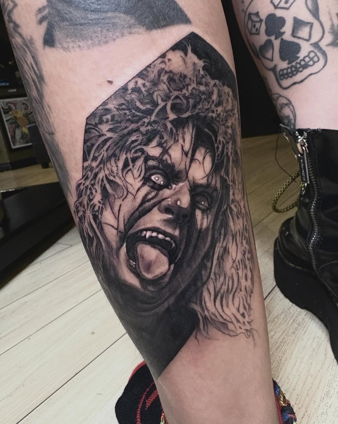 Tattoo by @tf_tattoos โ realism, dark_realism