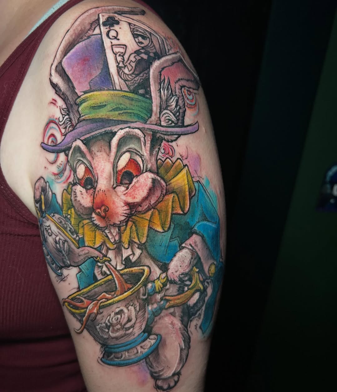 Tattoo by @jon_f_n_story — new_school, illustrative