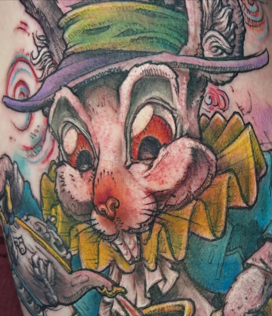 Tattoo by @jon_f_n_story — new_school, illustrative