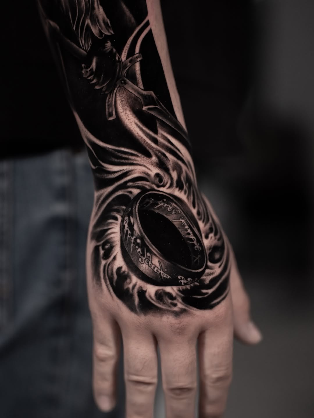 Tattoo by @andretattoostx โ black_and_grey, realism