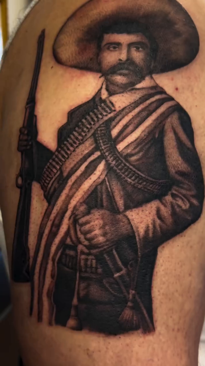 Tattoo by @hollee.ink — realism, black_and_grey