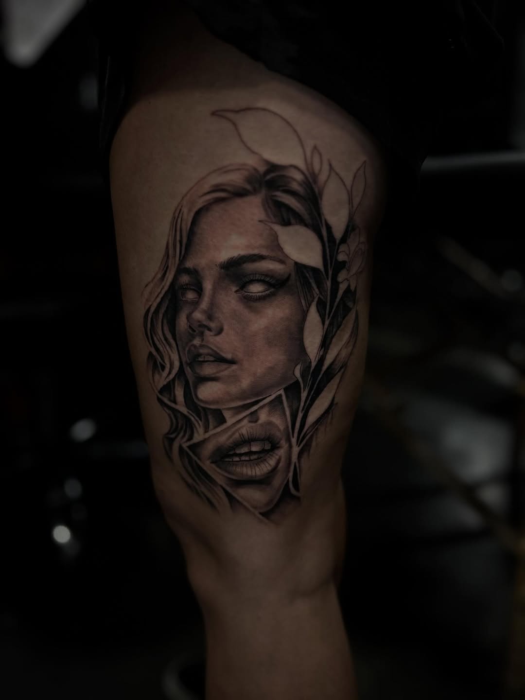 Tattoo by @dylanstevenstattoo — realism, dark_realism