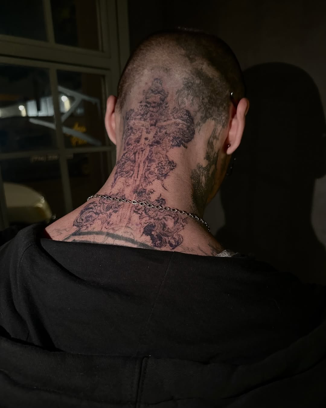 Tattoo by @douohv — blackwork