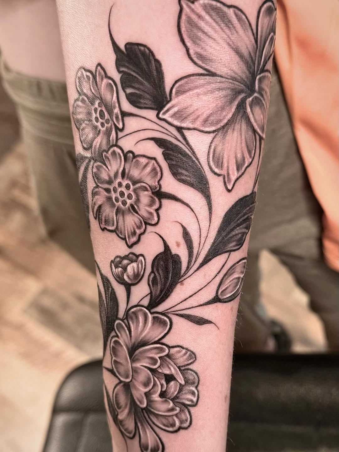 Tattoo by @heathersyvilla — black_and_grey, realism