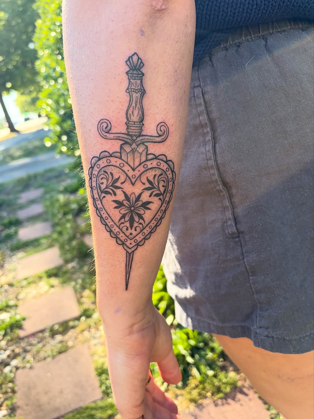 Tattoo by @rosemarie_tattoo β black_and_grey