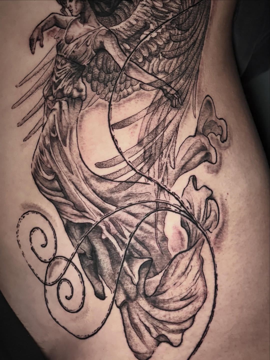 Tattoo by @disgracefultattoo — realism, black_and_grey