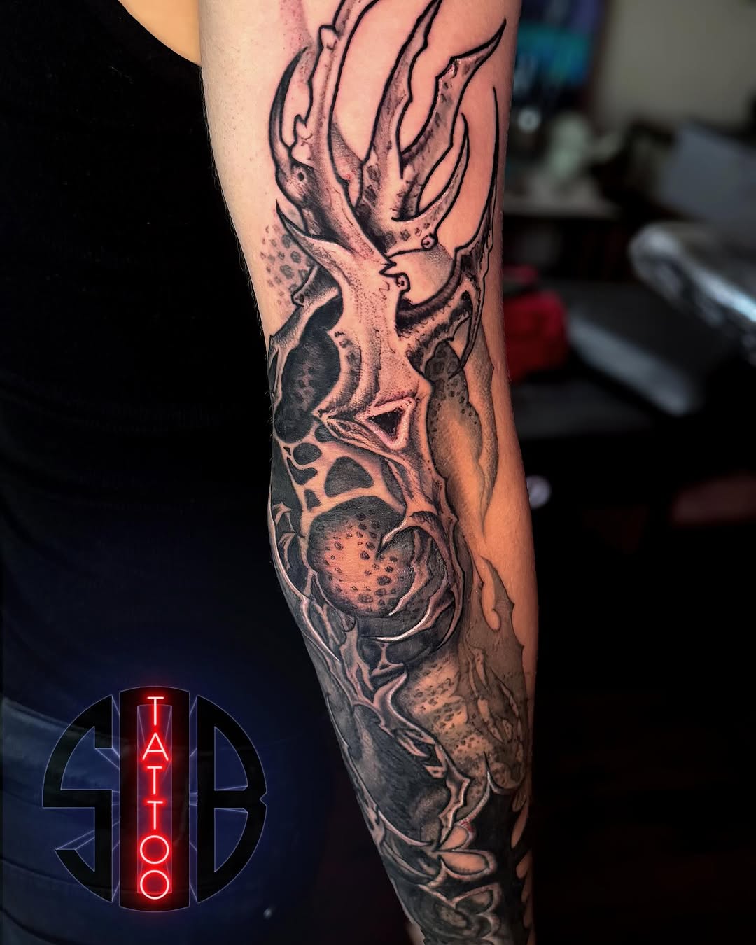 Tattoo by @sobtattoo β dark_realism, illustrative