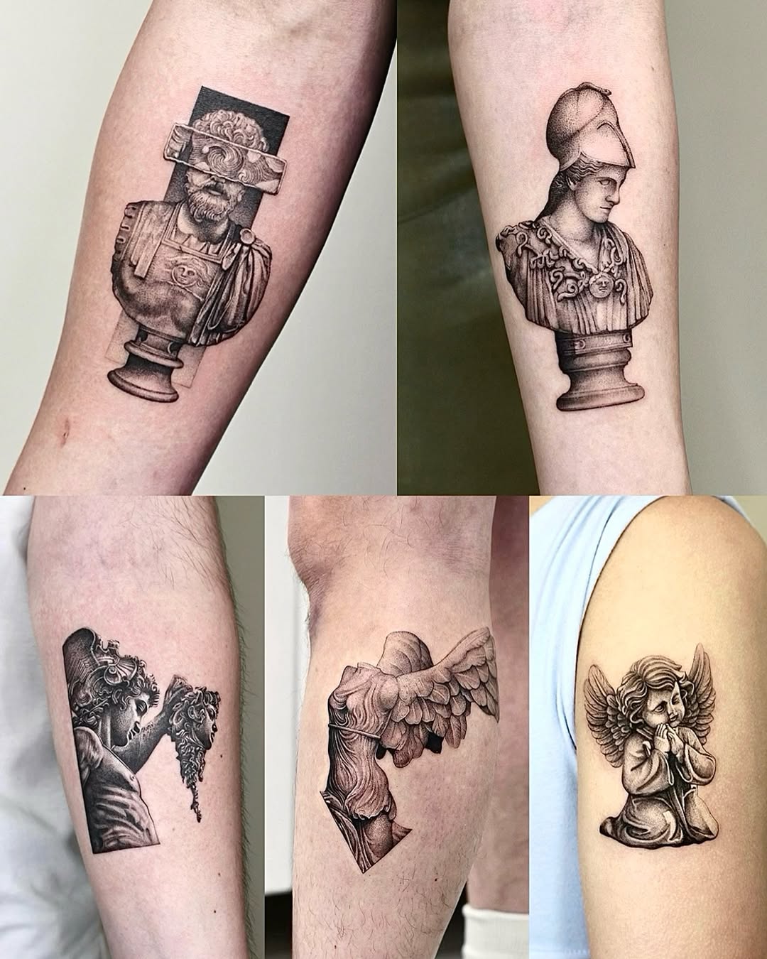 Tattoo by @linsey_tattooer β realism, black_and_grey