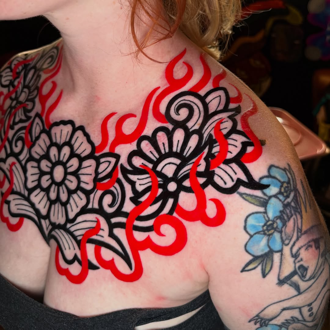 Tattoo by @boobyhill_ β illustrative, blackwork