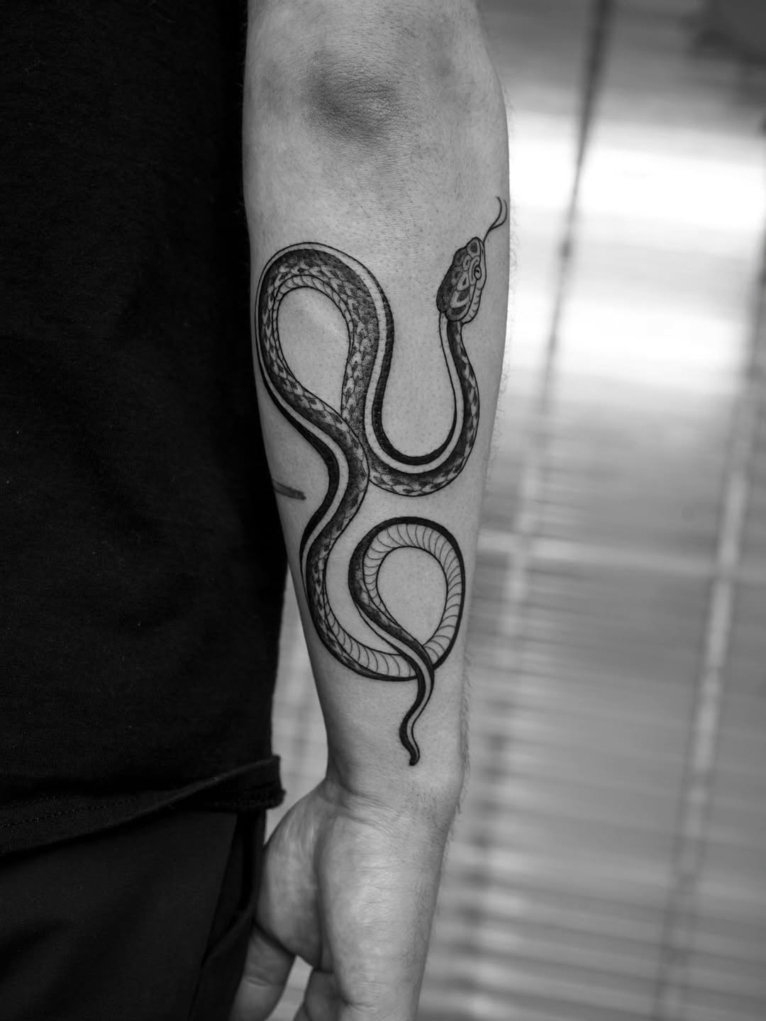 Tattoo by @bramadey — black_and_grey, realism