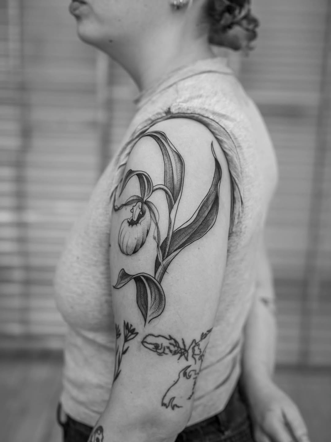 Tattoo by @bramadey — black_and_grey, realism